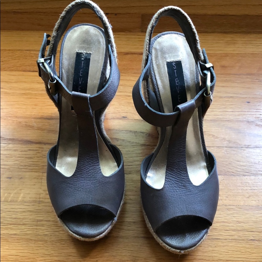 Worn Steve Madden Wedges